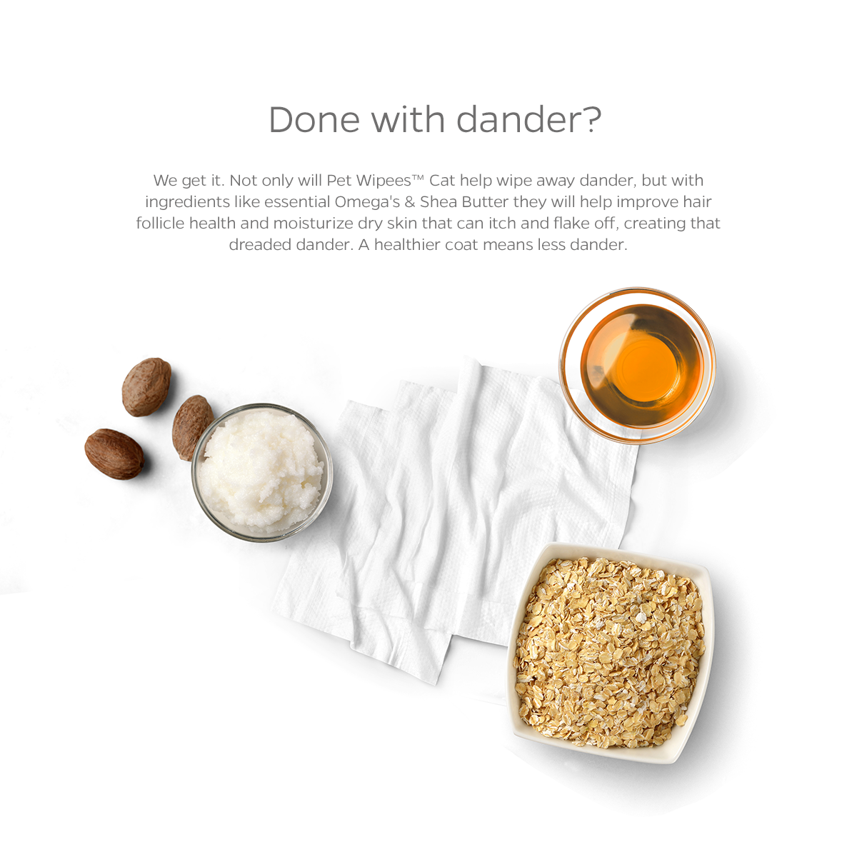 Pet WiPees™ Cat Wipes All Purpose | Cat Grooming Wipes | Cat Bathing Wipes