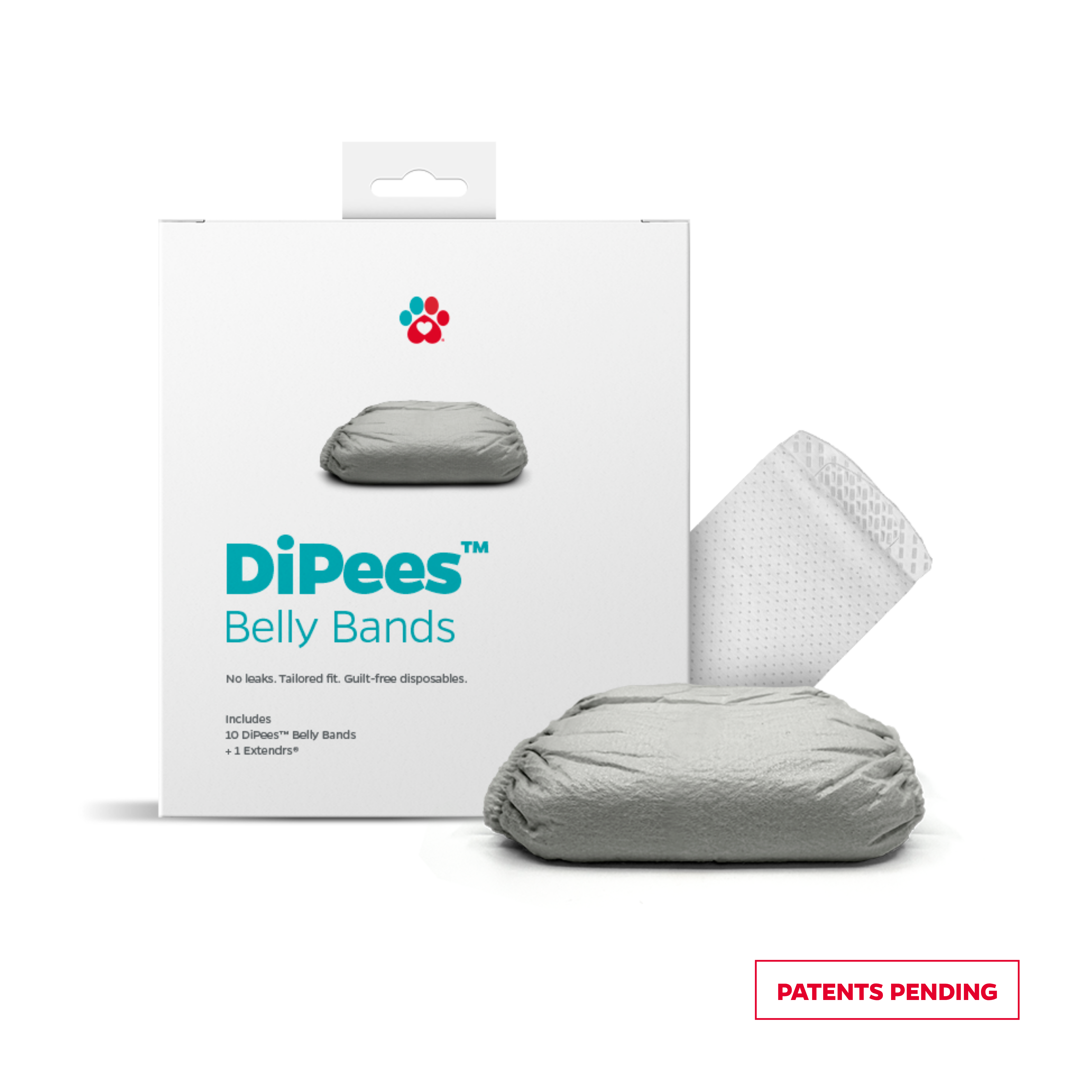 DiPees™ Disposable Belly Bands