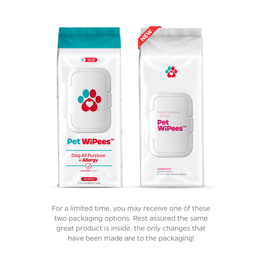 Pet WiPees Dog Wipes All Purpose Allergy Dog Grooming Wipes