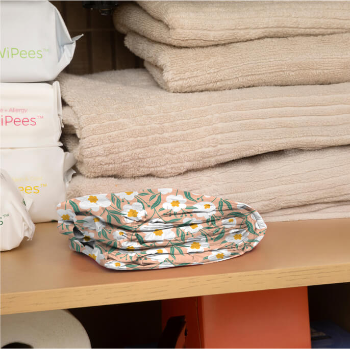 DiPees™ + Odor Control Disposable Dog Diapers