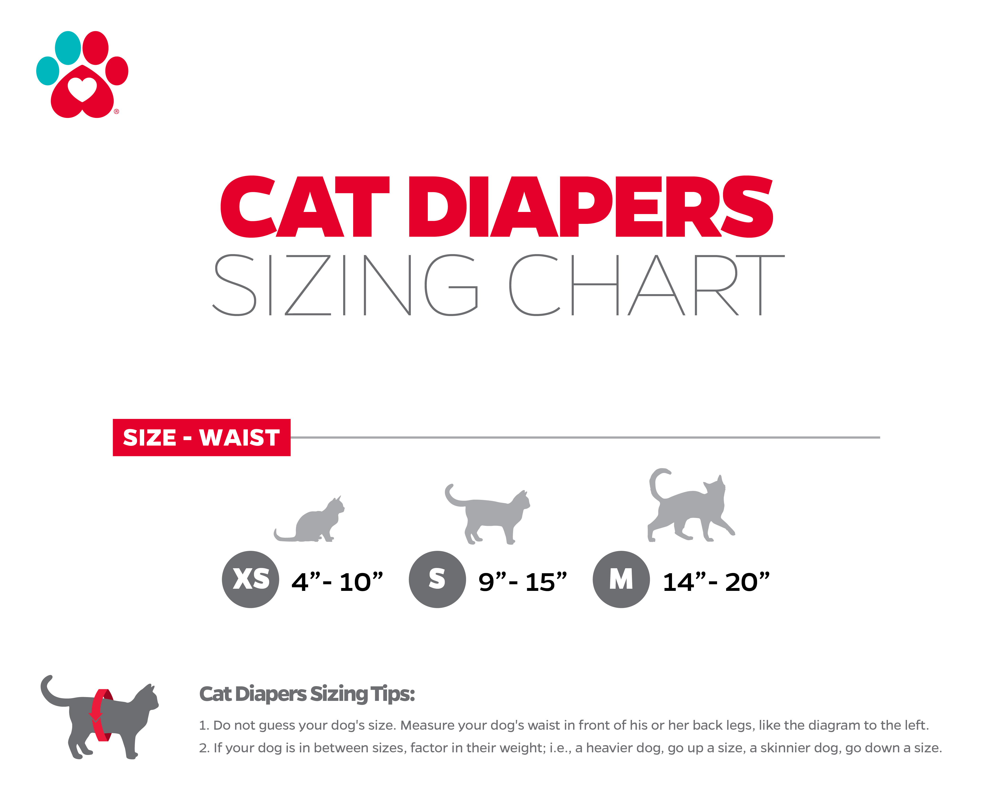 Cat Diapers (3-Pack)